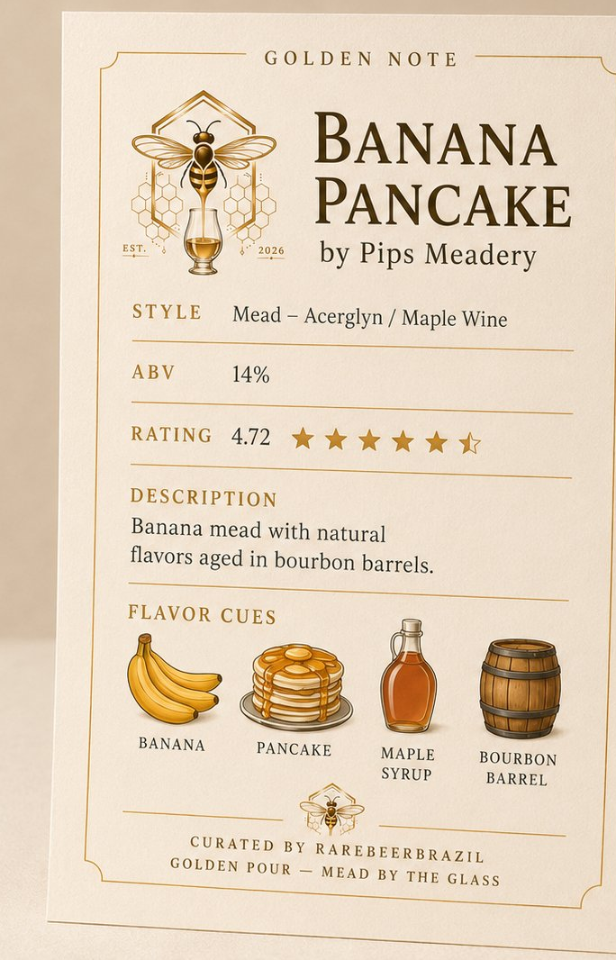 Golden Note — Banana Pancake, frente